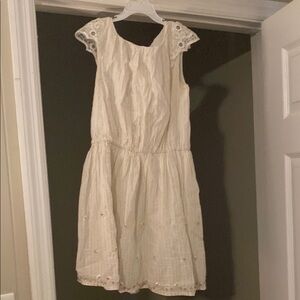 Elegant Cream Kids Dress Sz 12/150